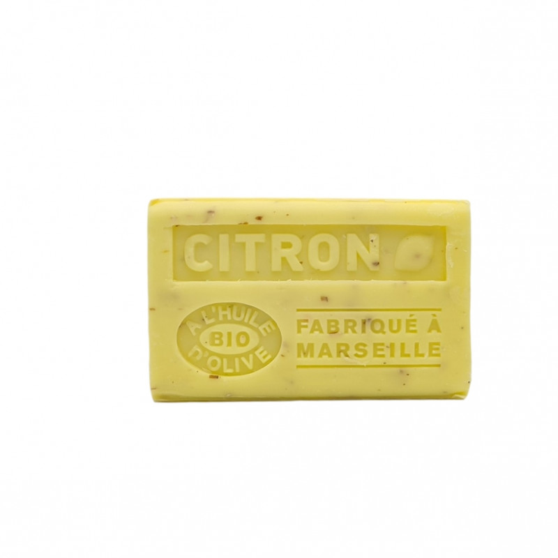 CITRON EXFOLIANT - Savon 125g à l'huile d'olive BIO