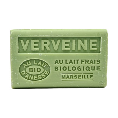 Savon verveine 125g au lait d'ânesse bio - bell' ânesse en provence