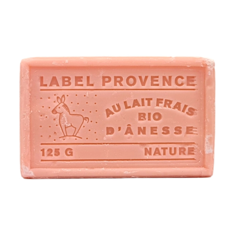 ROSE - Savon 125g au lait d'ânesse BIO