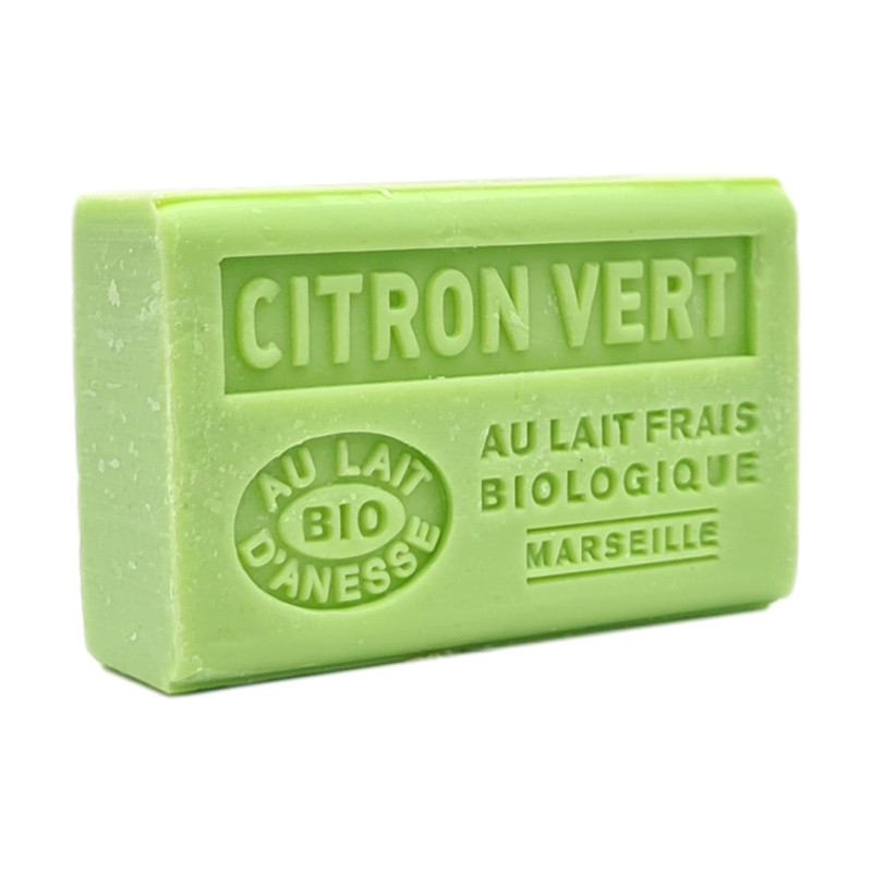 CITRON VERT - Savon 125g au lait d'ânesse BIO