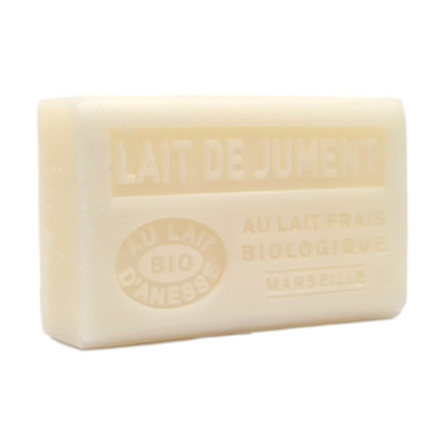 LAIT DE JUMENT - Savon 125g au lait d'ânesse BIO