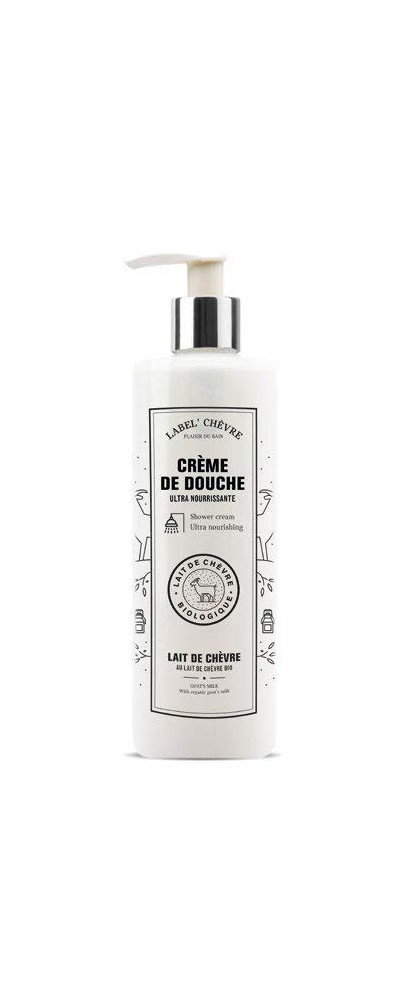 Crème de douche au LAIT de CHEVRE Bio 400ml