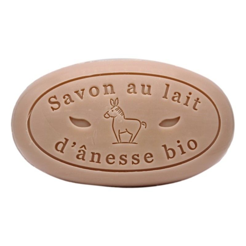 Savon galet Monoï 110g au Lait d'ânesse bio