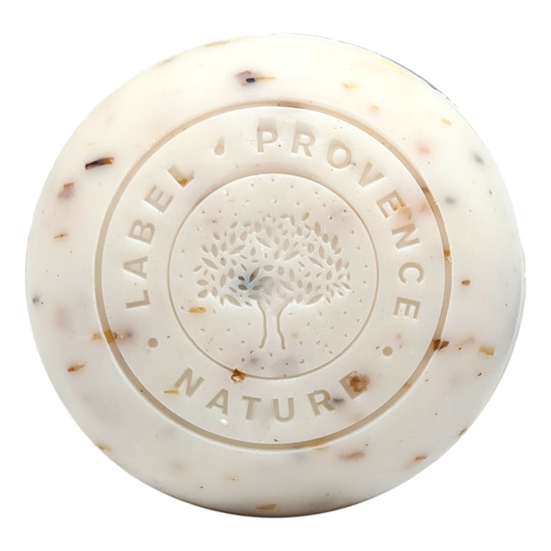 Savon galet rond visage et corps aux algues exfoliant