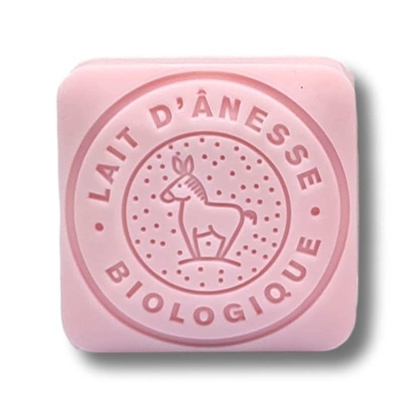 Savon invité Rose au lait d'ânesse Bio