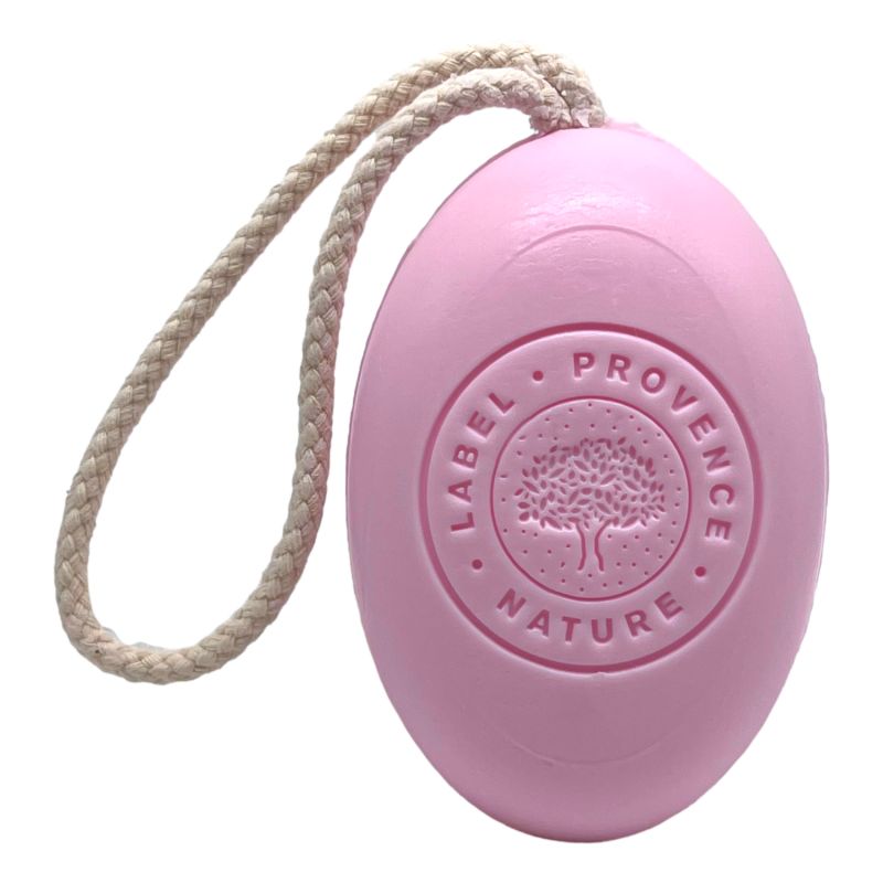 Savon corde Rose - lait d'ânesse 175g