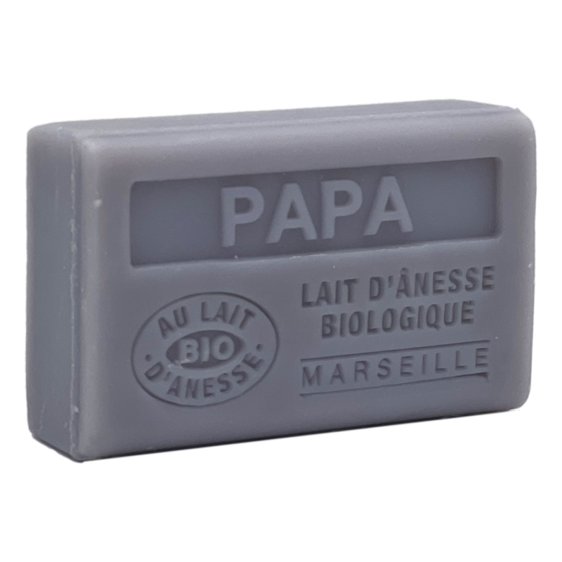 Savon papa au lait d'ânesse 60g - www.les-demoiselles-de-provence.fr