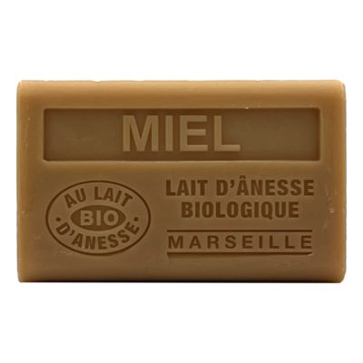 MIEL - Savon 125g au lait d'ânesse BIO