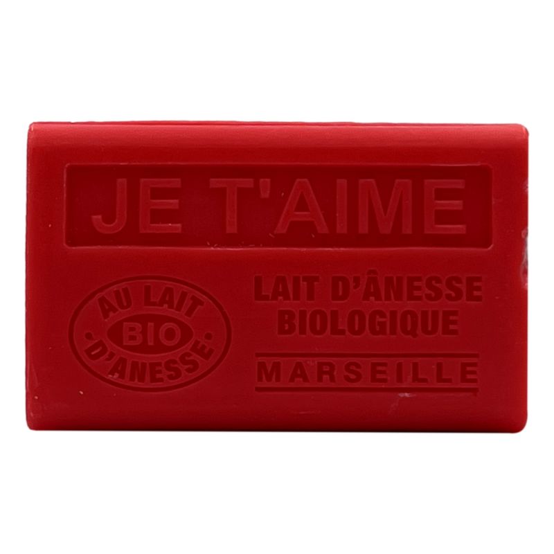 JE T'AIME - Savon 125g au lait d'ânesse BIO