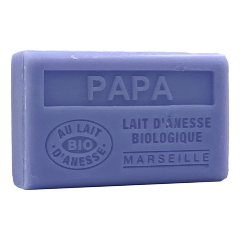 JE T'AIME PAPA - Savon 125g au lait d'ânesse BIO