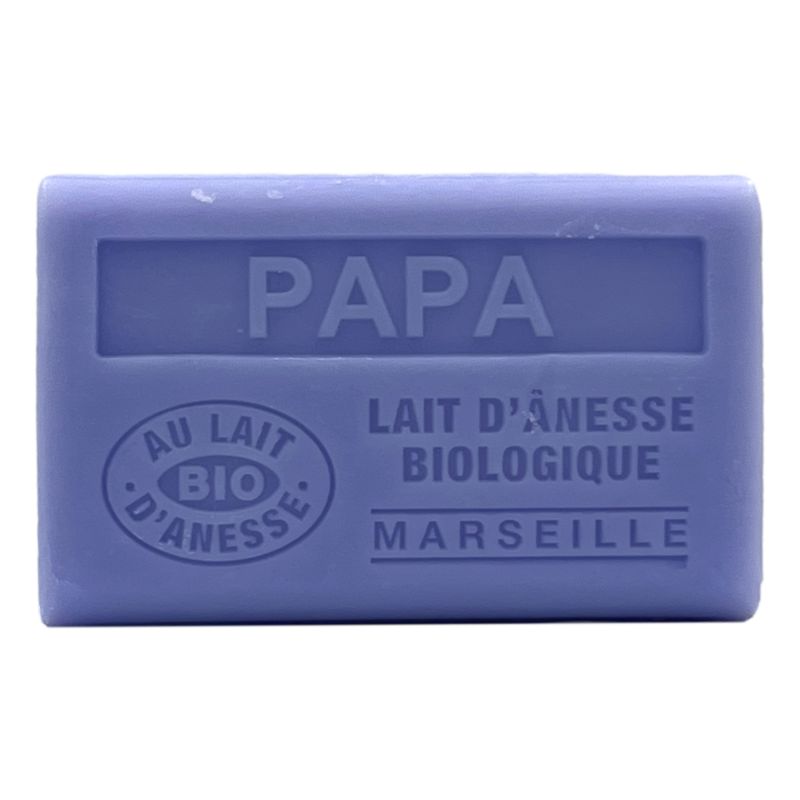 JE T'AIME PAPA - Savon 125g au lait d'ânesse BIO