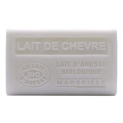 Savon 125g au lait de chèvre et lait d'ânesse BIO