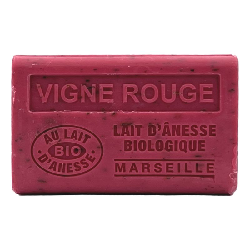 VIGNE ROUGE - Savon 125g au lait d'ânesse BIO