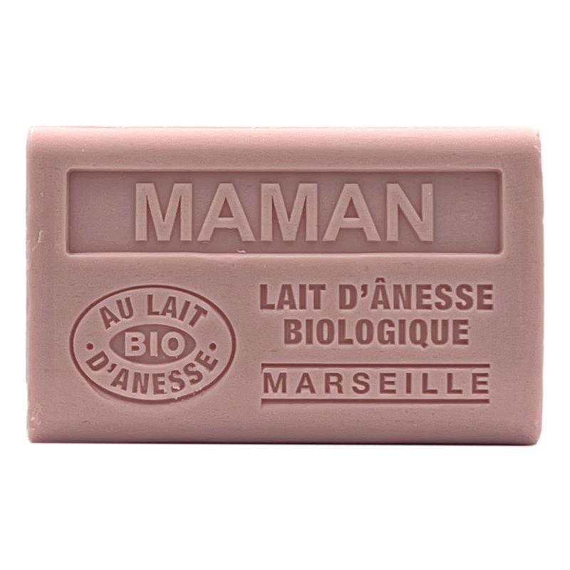 JE T'AIME MAMAN - Savon 125g au lait d'ânesse BIO