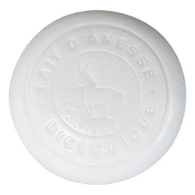Savon rond 55g au lait d'ânesse Bio *** 1 savon est OFFERT ***