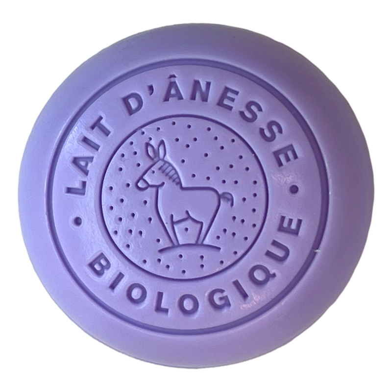 Savon rond 55g lavande au lait d'ânesse Bio