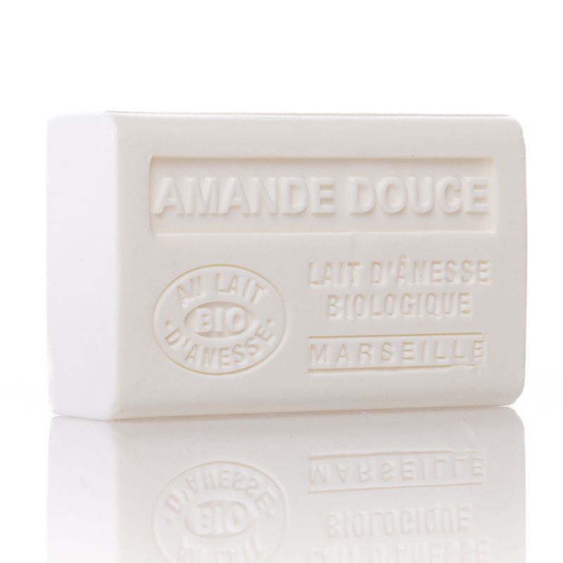 Savon amande douce 125g au lait d'ânesse BIO