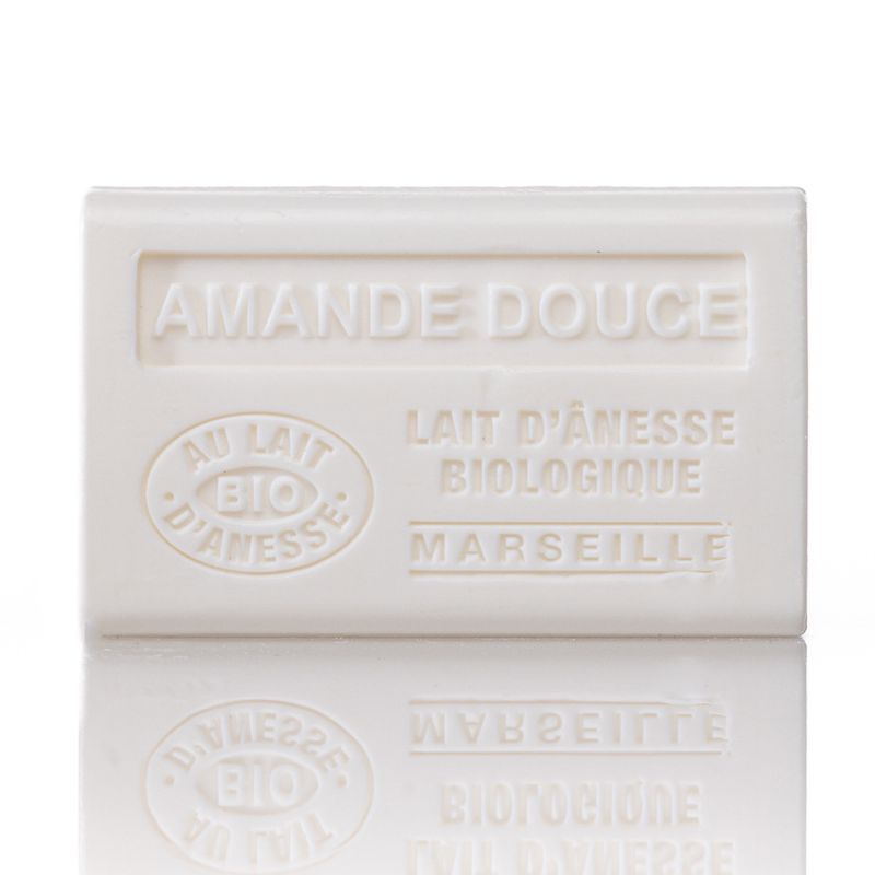 AMANDE DOUCE - Savon 125g au lait d'ânesse BIO