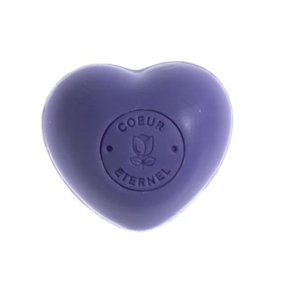 Savon petit cœur éternel blanc