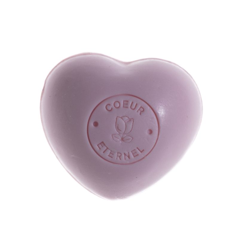 Savon petit cœur éternel rose 25g