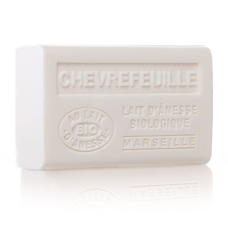 Savon chevrefeuille 125g au lait d'ânesse BIO