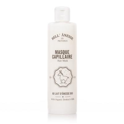 Masque capillaire au lait d'ânesse BIO 250ml - Bell' ânesse en Provence - www-les-demoiselles-de-provence.fr