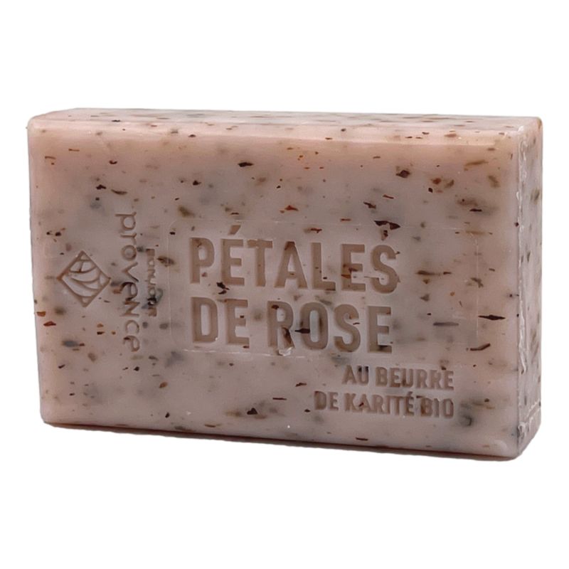 SAVON PETALES DE ROSES AU BEURRE DE KARITÉ