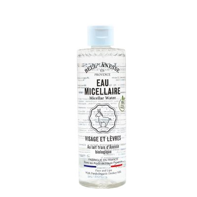 Eau micellaire au lait d'ânesse bio 250ml - Bell'Ânesse en Provence