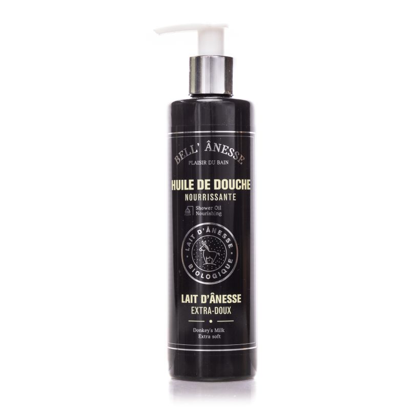 Huile de douche nourrisante 250ml au lait d'ânesse