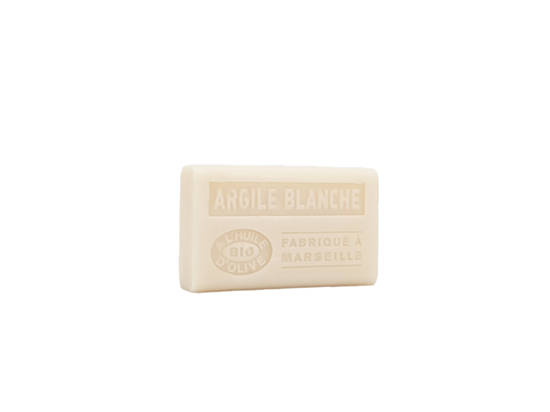 ARGILE BLANCHE - Savon 125g à l'huile d'olive  BIO