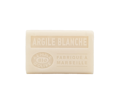 ARGILE BLANCHE - Savon 125g à l'huile d'olive BIO