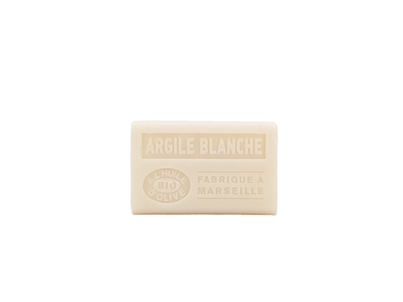 ARGILE BLANCHE - Savon 125g à l'huile d'olive  BIO